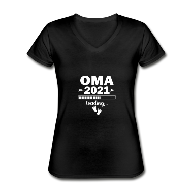Geburtstagsgeschenk Oma T-Shirt - Oma loading Familie Geschenk