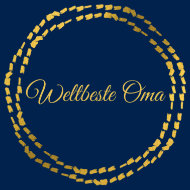 Motiv Weltbeste Oma Goldrahmen