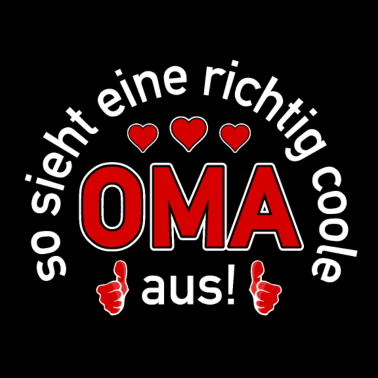 Motiv Richtig Coole Oma