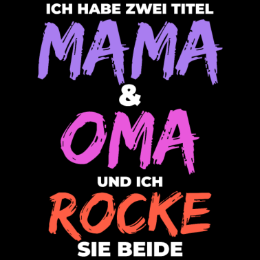 Motiv Mutter Großmutter Oma Geburtstagsgeschenk