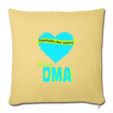 Geburtstagsgeschenk Oma Kissenbezug - Muttertagsgeschenk für die Oma Geburtstagsgeschenk