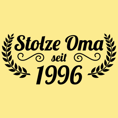 Motiv stolze Oma seit 1996