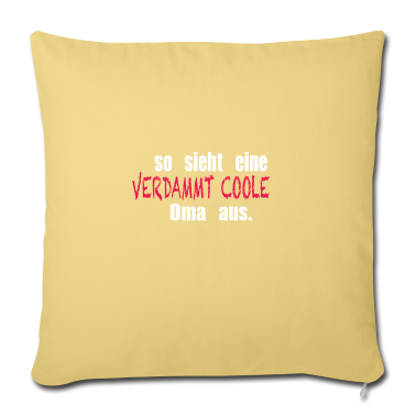 Geburtstagsgeschenk Oma Kissenbezug - Coole Oma Geschenk Geschenkidee