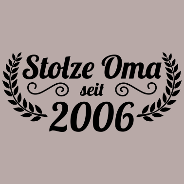 Motiv stolze Oma seit 2006