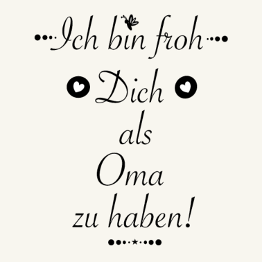 Motiv Oma Aufmerksamkeit