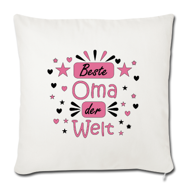 Geburtstagsgeschenk Oma Kissenbezug - Beste Oma der Welt