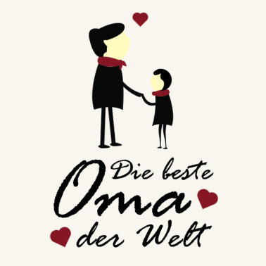 Motiv Beste Oma der Welt - Muttertag Geburtstagsgeschenk
