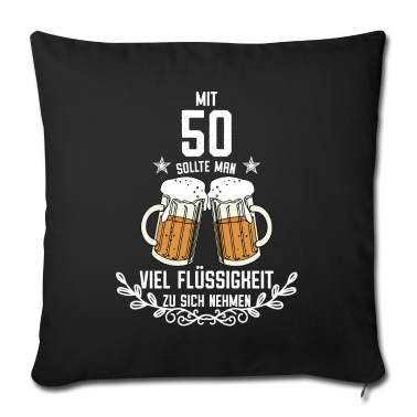 Geburtstagsgeschenk Oma Kissenbezug - 50. Geburtstag | Fünfzig Jahre