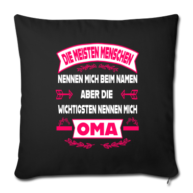 Geburtstagsgeschenk Oma Kissenbezug - Coole Oma Geburtstagsgeschenk Omi Grußmutter Enkel