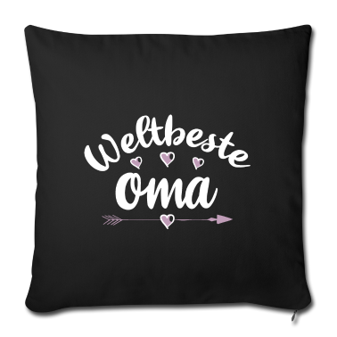 Geburtstagsgeschenk Oma Kissenbezug - Süße Schöne Weltbeste Oma Omi Geburtstagsgeschenk