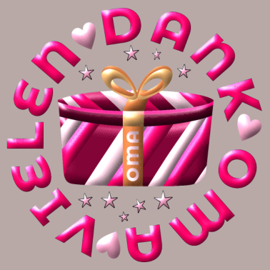 Motiv Vielen Dank Oma Dankeschön Omi DANKE Großmutter