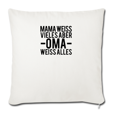 Geburtstagsgeschenk Oma Kissenbezug - Oma