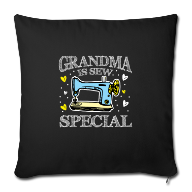 Geburtstagsgeschenk Oma Kissenbezug - Nähen Liebhaber Oma Nähen spezielles Geburtstagsgeschenk