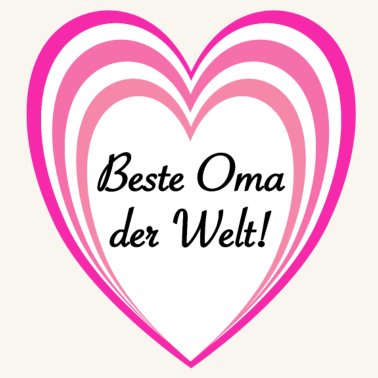 Motiv Geschenk für die beste Oma der Welt!