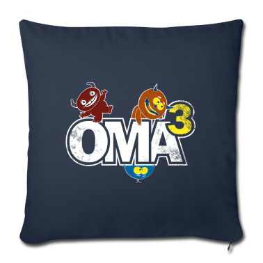 Geburtstagsgeschenk Oma Kissenbezug - Mamamotiv > Oma hoch drei Oma³ > Oma des Jahres