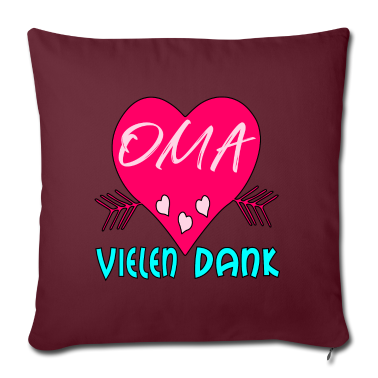 Geburtstagsgeschenk Oma Kissenbezug - Vielen Dank OMA DANKESCHÖN