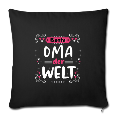 Geburtstagsgeschenk Oma Kissenbezug - Beste Oma der Welt Großmutter Mutterag Oma