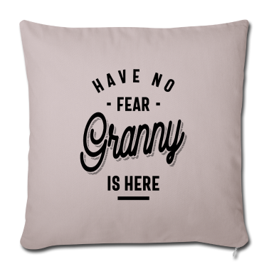 Geburtstagsgeschenk Oma Kissenbezug - Habe keine Angst, Oma ist da. Oma Geschenke
