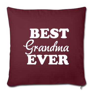 Geburtstagsgeschenk Oma Kissenbezug - Best Grandma Ever ❤️?