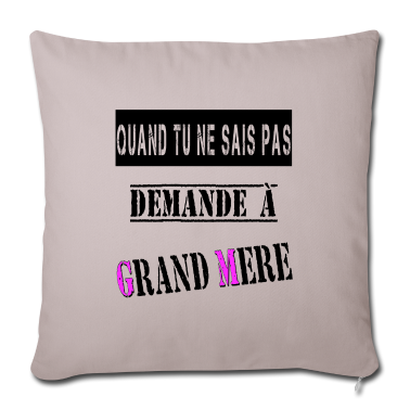 Geburtstagsgeschenk Oma Kissenbezug - Wenn Sie nicht wissen, fragen Sie Oma Oma