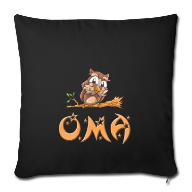 Geburtstagsgeschenk Oma Kissenbezug - Eule Oma
