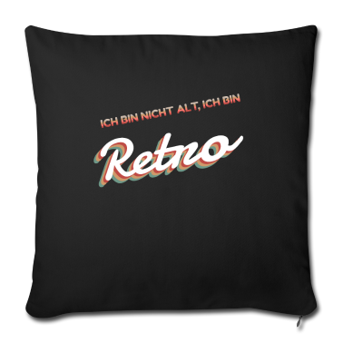 Geburtstagsgeschenk Oma Kissenbezug - Ich bin Retro Geburtstagsgeschenk