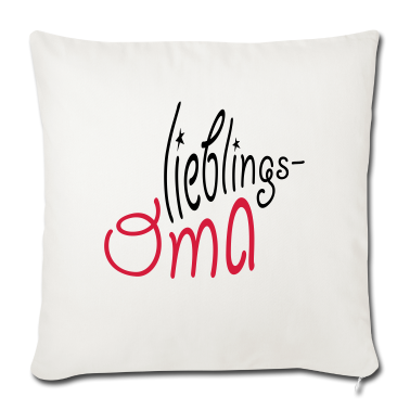 Geburtstagsgeschenk Oma Kissenbezug - Geschenk für Oma - Lieblings-Oma