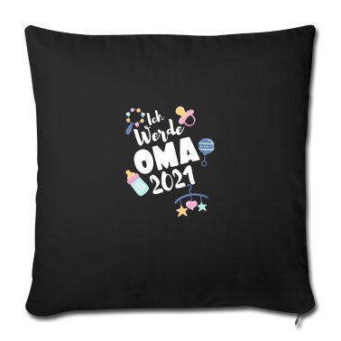 Geburtstagsgeschenk Oma Kissenbezug - Ich werde Oma Geschenk Familie