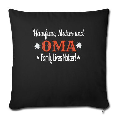 Geburtstagsgeschenk Oma Kissenbezug - Oma Geschenkidee Hausfrau Mutter Und Oma