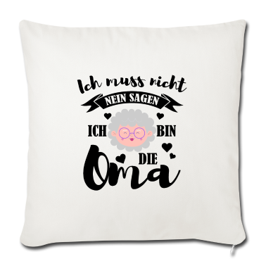 Geburtstagsgeschenk Oma Kissenbezug - Familie Oma Geschenk