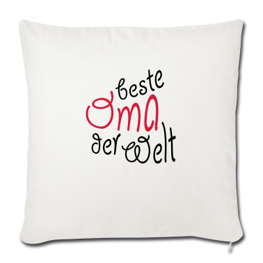 Geburtstagsgeschenk Oma Kissenbezug - Geschenk für Oma - Beste Oma der Welt
