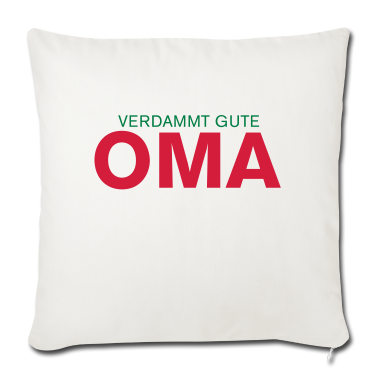 Geburtstagsgeschenk Oma Kissenbezug - Geschenk für Oma ( Verdammt gute Oma )