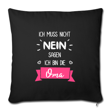 Geburtstagsgeschenk Oma Kissenbezug - Oma Geschenk