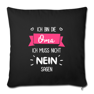 Geburtstagsgeschenk Oma Kissenbezug - Oma Geschenk
