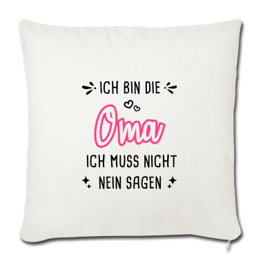 Geburtstagsgeschenk Oma Kissenbezug - Oma Geschenk