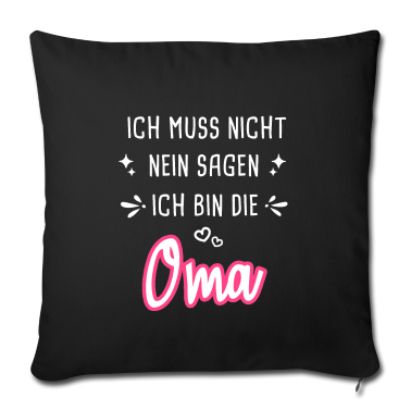 Geburtstagsgeschenk Oma Kissenbezug - Oma Geschenk