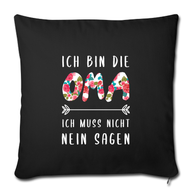 Geburtstagsgeschenk Oma Kissenbezug - Oma Geschenk