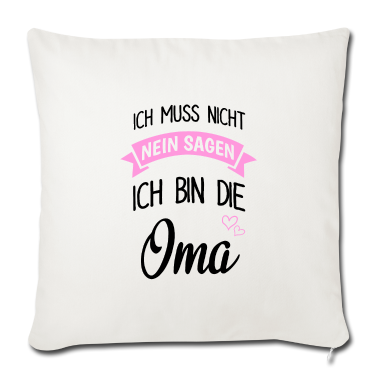 Geburtstagsgeschenk Oma Kissenbezug - Oma Geschenk