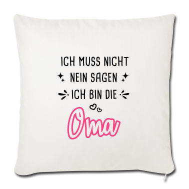 Geburtstagsgeschenk Oma Kissenbezug - Oma Geschenk