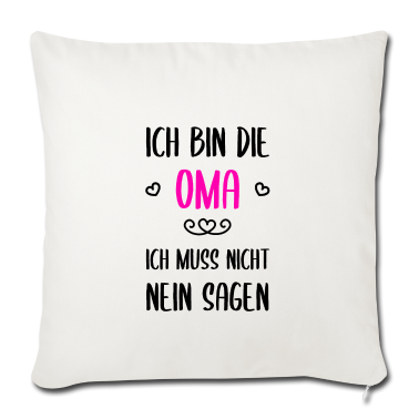 Geburtstagsgeschenk Oma Kissenbezug - Oma Geschenk