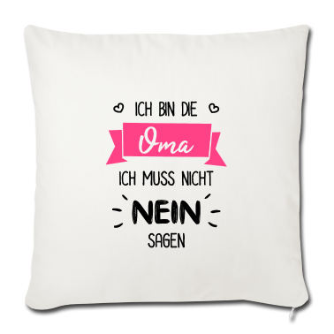 Geburtstagsgeschenk Oma Kissenbezug - Oma Geschenk