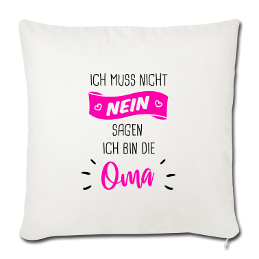 Geburtstagsgeschenk Oma Kissenbezug - Oma Geschenk
