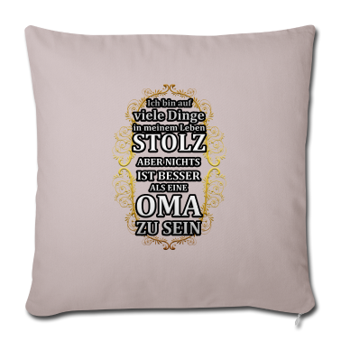 Geburtstagsgeschenk Oma Kissenbezug - Stolze Oma