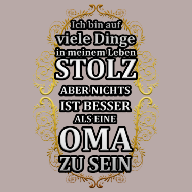 Motiv Stolze Oma