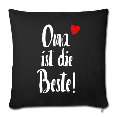 Geburtstagsgeschenk Oma Kissenbezug - Oma ist die Beste | Geschenk für Oma