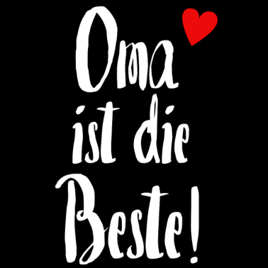 Motiv Oma ist die Beste | Geschenk für Oma