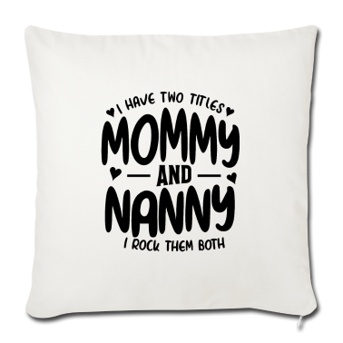 Geburtstagsgeschenk Oma Kissenbezug - Mama und Oma