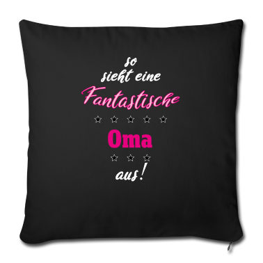 Geburtstagsgeschenk Oma Kissenbezug - So sieht eine fantastische Oma aus Geschenkidee