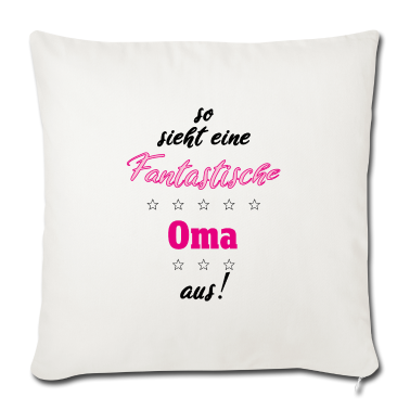 Geburtstagsgeschenk Oma Kissenbezug - So sieht eine fantastische Oma aus Geschenkidee