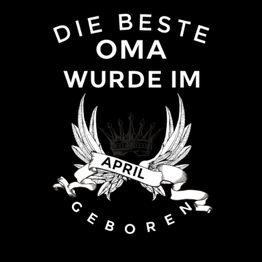 Motiv die beste oma april geboren